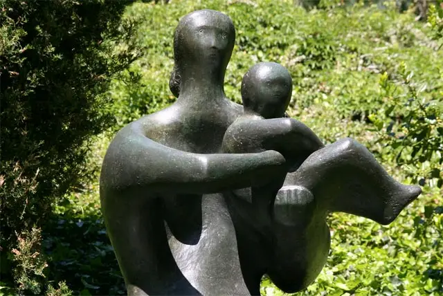 Henry Moore's Mother and Child